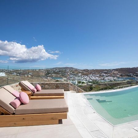 Due Mari Mykonos Hotel Agios Ioannis Diakoftis Bagian luar foto
