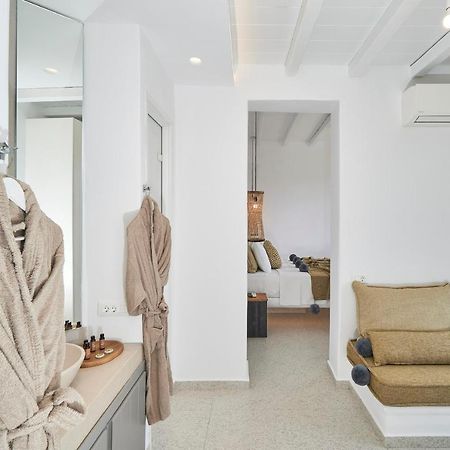 Due Mari Mykonos Hotel Agios Ioannis Diakoftis Bagian luar foto