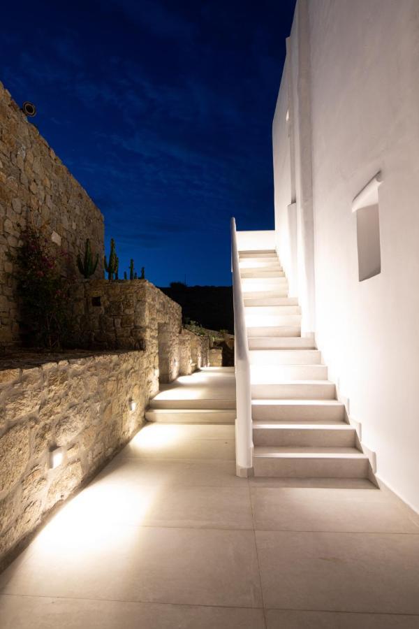 Due Mari Mykonos Hotel Agios Ioannis Diakoftis Bagian luar foto