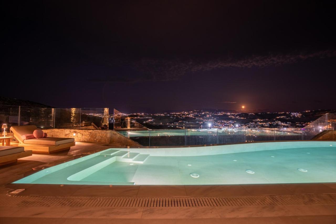 Due Mari Mykonos Hotel Agios Ioannis Diakoftis Bagian luar foto
