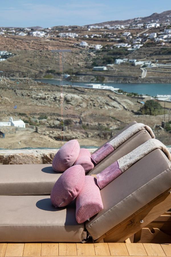 Due Mari Mykonos Hotel Agios Ioannis Diakoftis Bagian luar foto