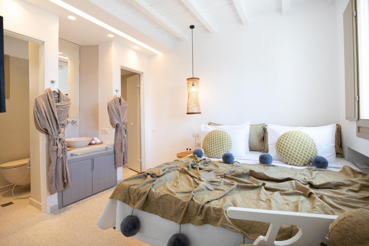 Due Mari Mykonos Hotel Agios Ioannis Diakoftis Bagian luar foto