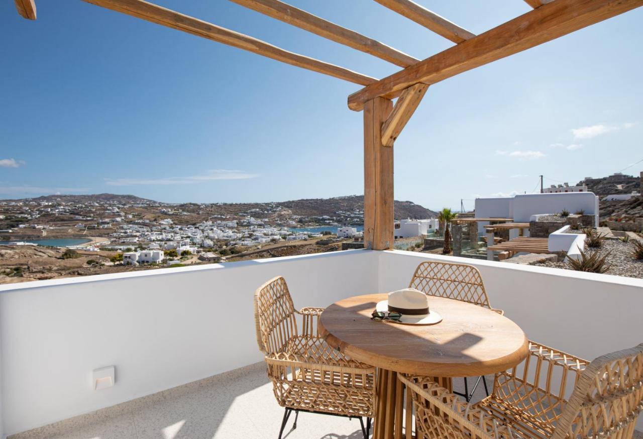 Due Mari Mykonos Hotel Agios Ioannis Diakoftis Bagian luar foto