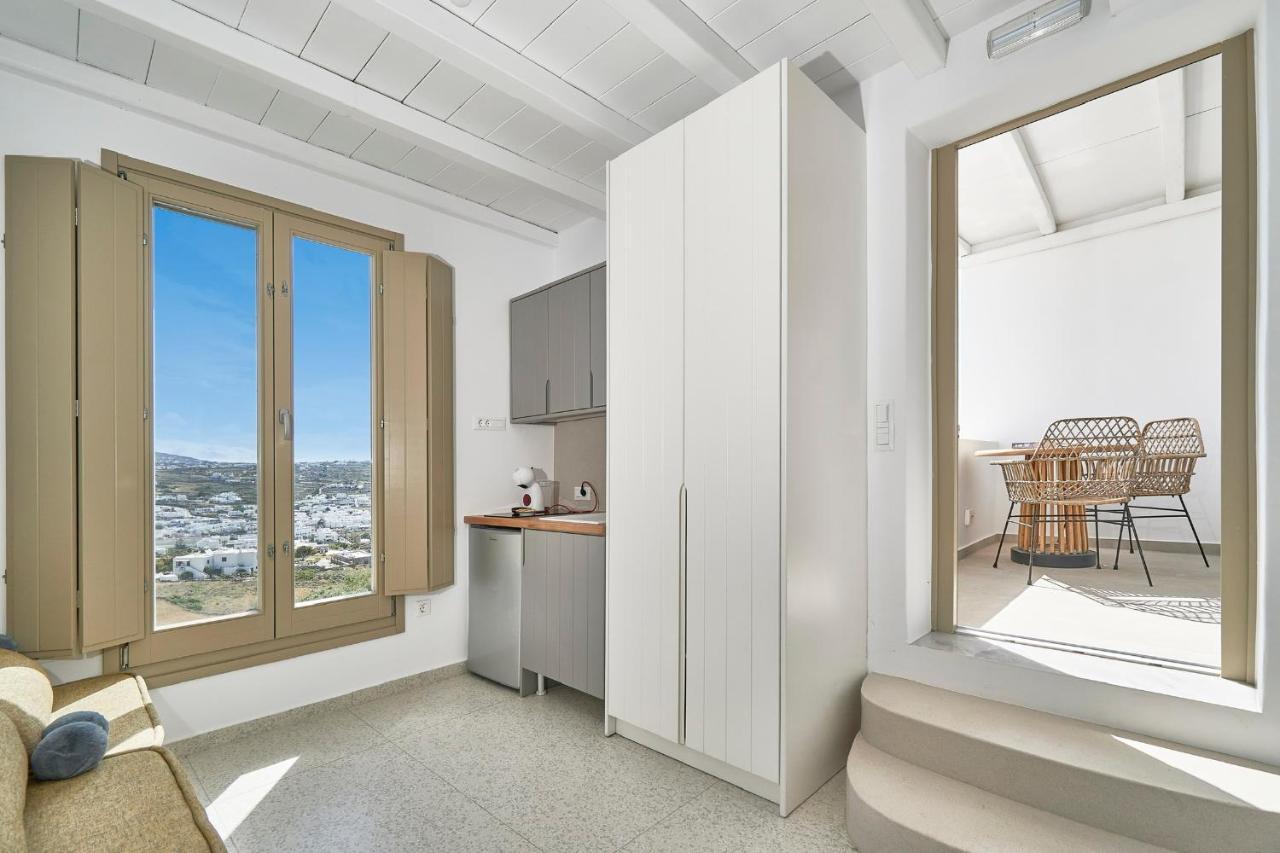 Due Mari Mykonos Hotel Agios Ioannis Diakoftis Bagian luar foto
