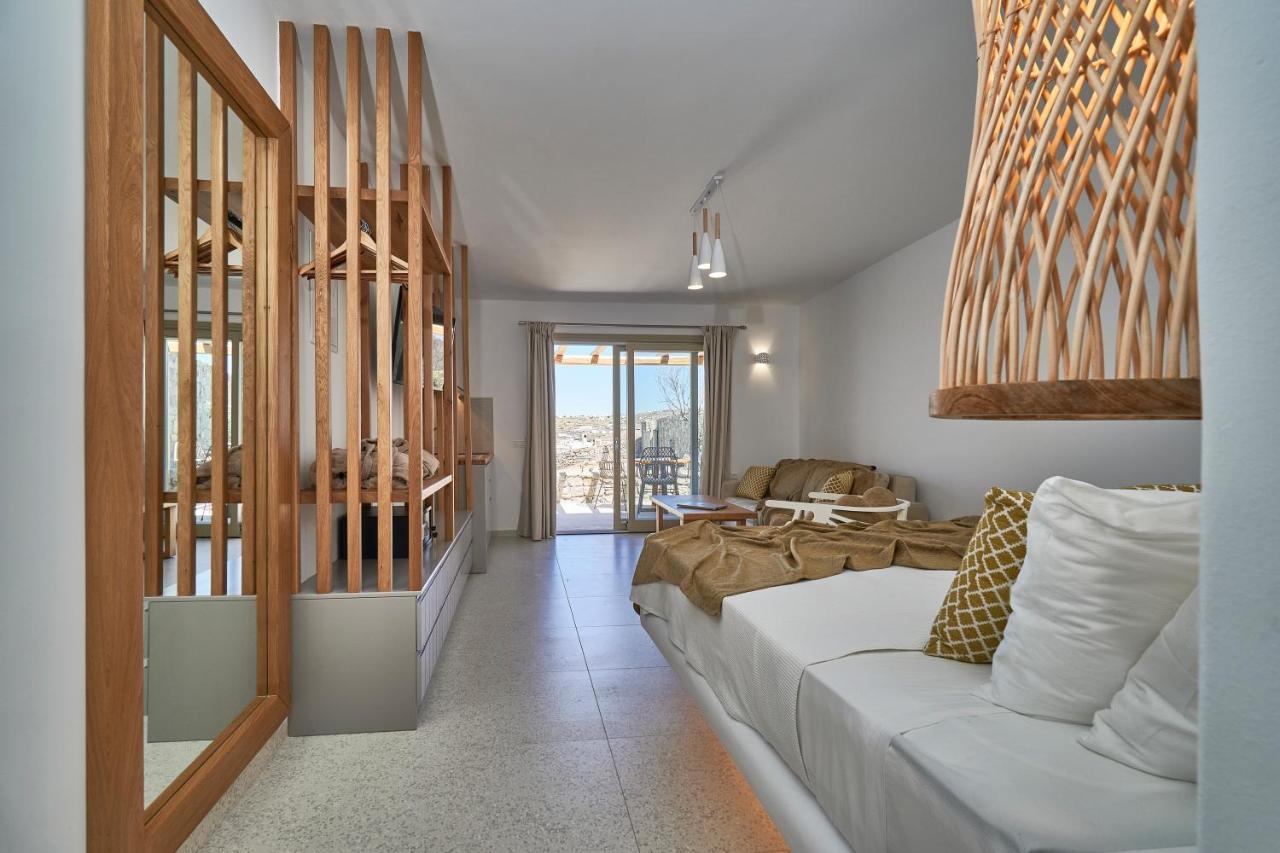 Due Mari Mykonos Hotel Agios Ioannis Diakoftis Bagian luar foto