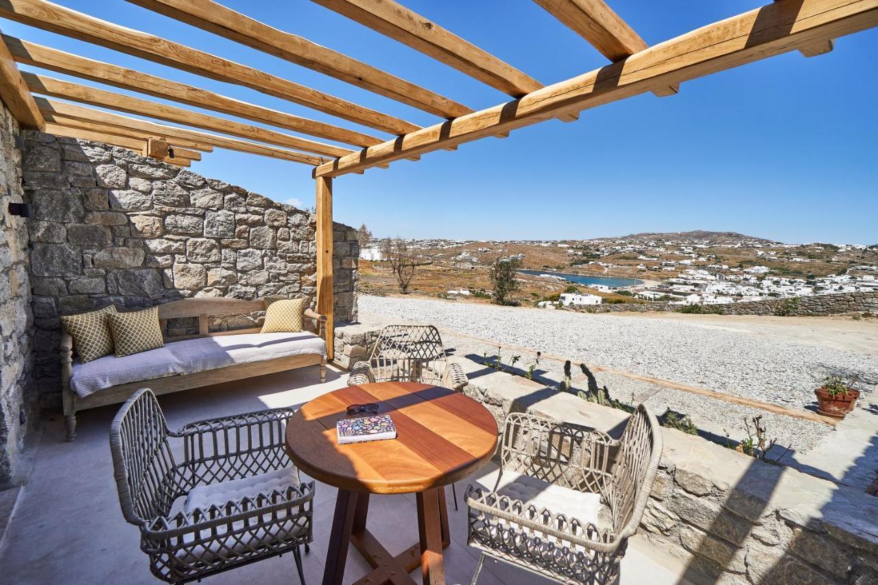 Due Mari Mykonos Hotel Agios Ioannis Diakoftis Bagian luar foto