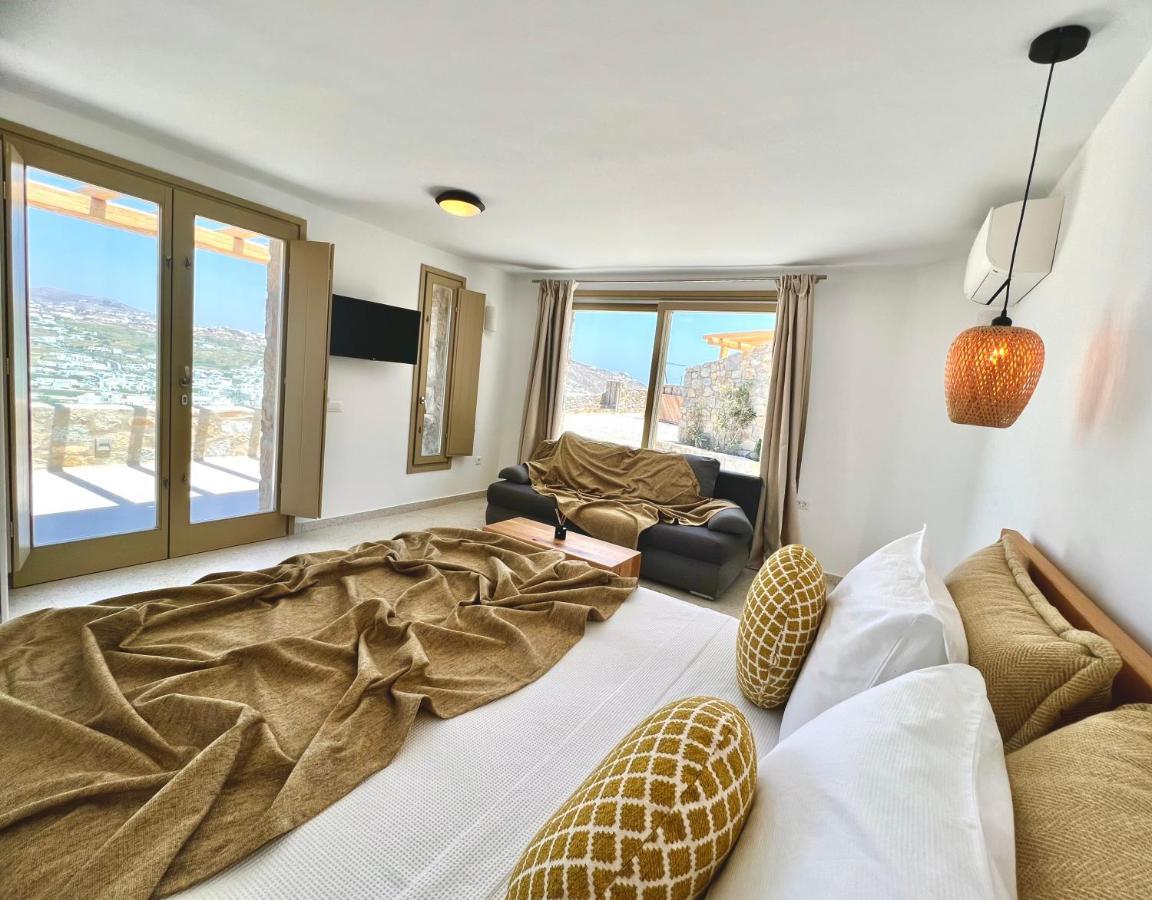 Due Mari Mykonos Hotel Agios Ioannis Diakoftis Bagian luar foto