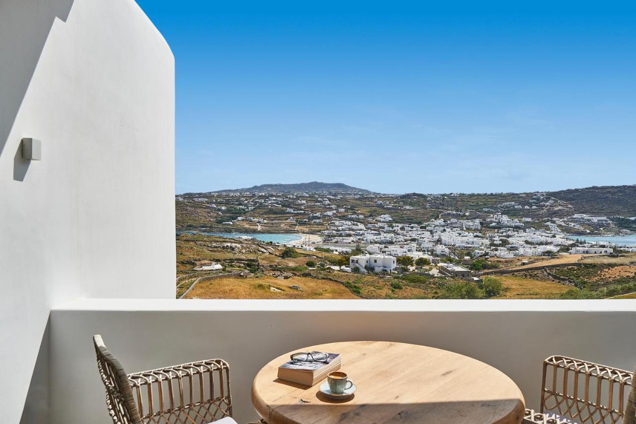 Due Mari Mykonos Hotel Agios Ioannis Diakoftis Bagian luar foto